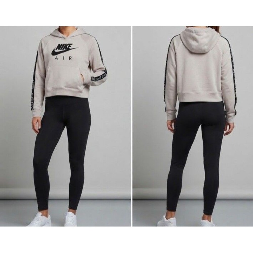 Nike Swoosh air women’s hoodie Sweat Shirt size M brown color
